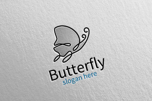 Butterfly Logo vol 17 in Logo Templates - product preview 4