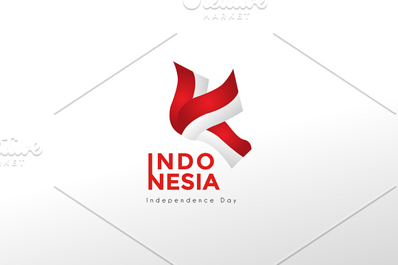 Independence day indonesia Design in Stationery Templates - product preview 1