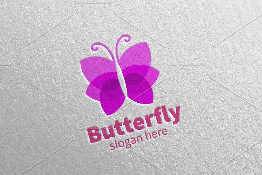 Butterfly Logo vol 18 in Logo Templates - product preview 8
