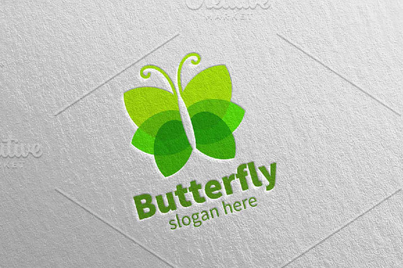 Butterfly Logo vol 18 in Logo Templates - product preview 2