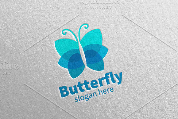 Butterfly Logo vol 18 in Logo Templates - product preview 3