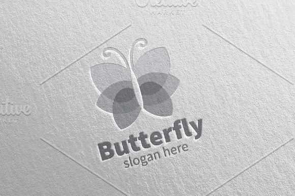 Butterfly Logo vol 18 in Logo Templates - product preview 4