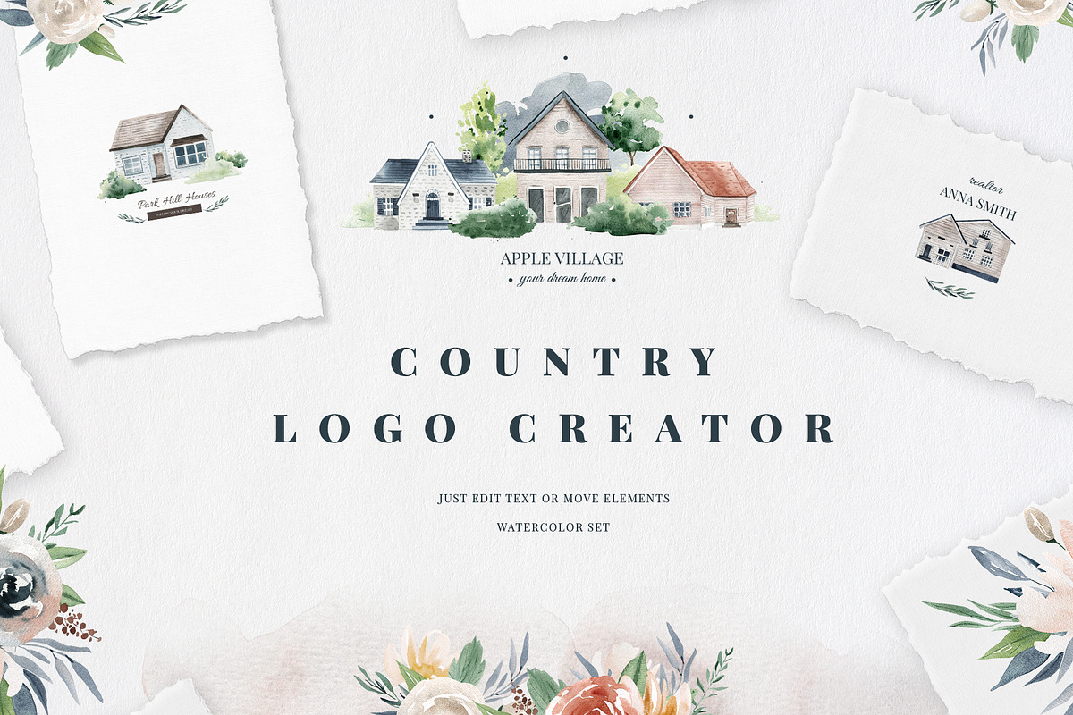 Country Logo Creator in Illustrations - product preview 8