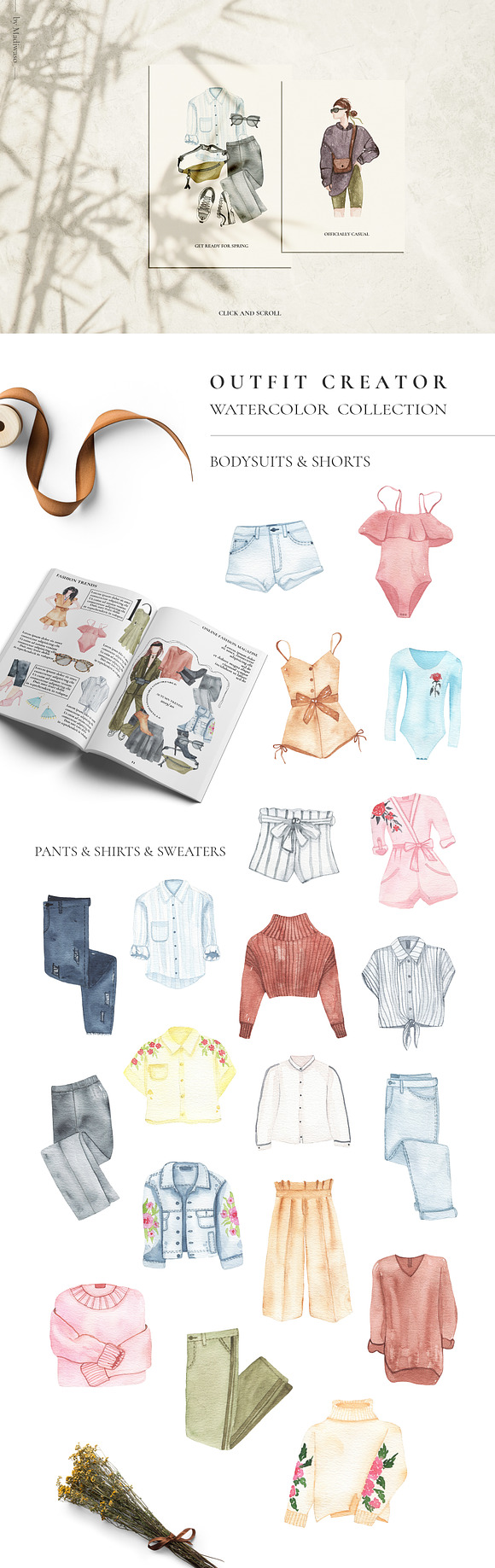 Outfit Creator - fashion clothes in Illustrations - product preview 5