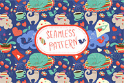 Seamless pattern "Dreams"