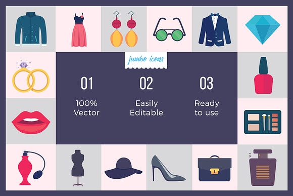 Fashion Vector Icons V2 in Icons - product preview 4