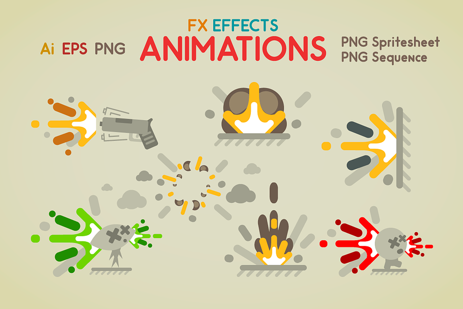 FX Effects Animations in Illustrations - product preview 8