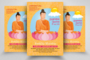 Budha Puja Flyer Template