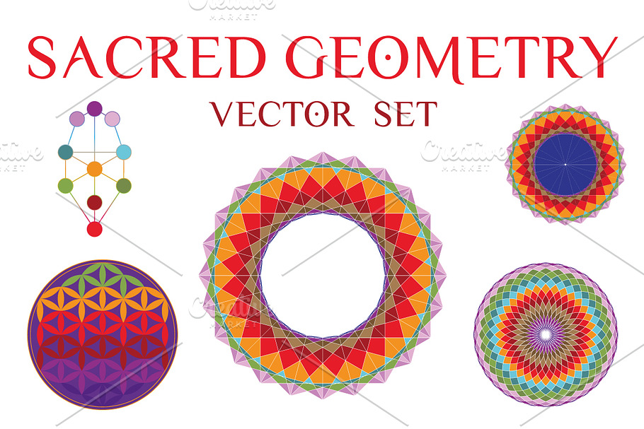 Sacred Geometry Vector Set