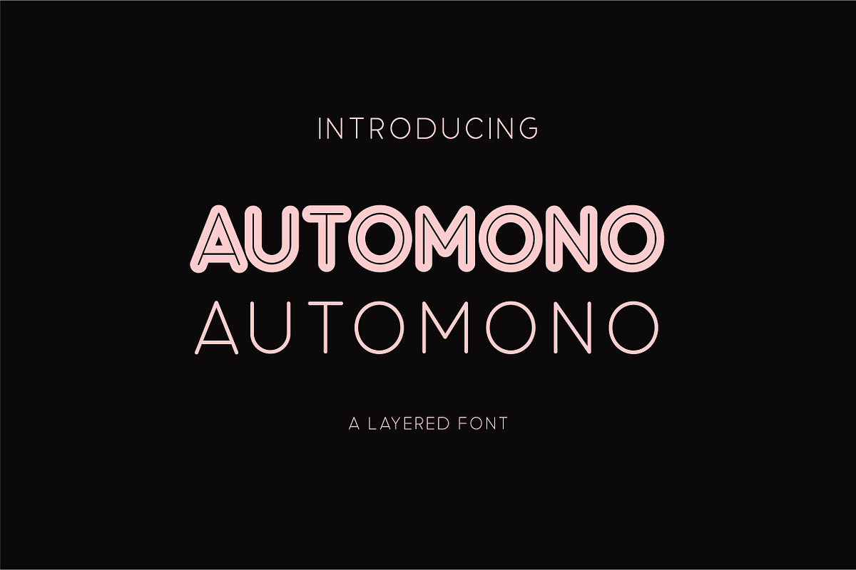 Automono Fonts in Sans-Serif Fonts - product preview 8