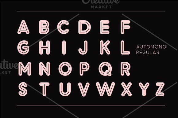 Automono Fonts in Sans-Serif Fonts - product preview 3