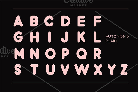 Automono Fonts in Sans-Serif Fonts - product preview 4