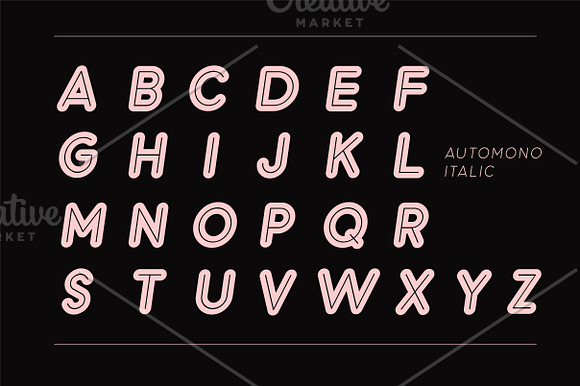 Automono Fonts in Sans-Serif Fonts - product preview 5