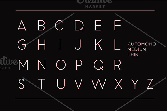 Automono Fonts in Sans-Serif Fonts - product preview 6