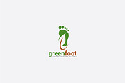 green foot