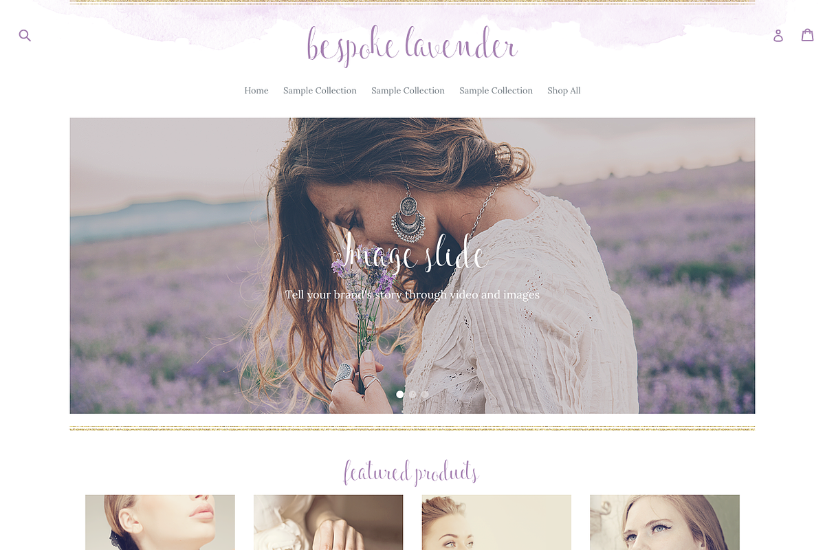 Bespoke Lavender Shopify Theme in Themes - product preview 8
