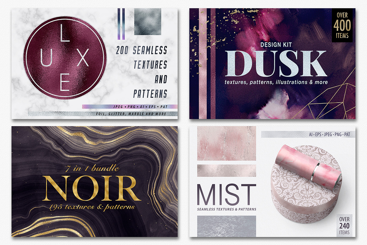 Textures & Patterns Bundle - 75% OFF in Textures - product preview 8