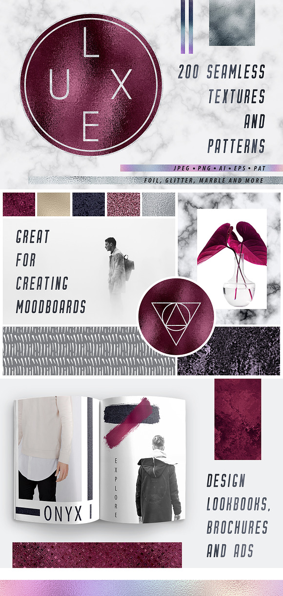 Textures & Patterns Bundle - 75% OFF in Textures - product preview 12