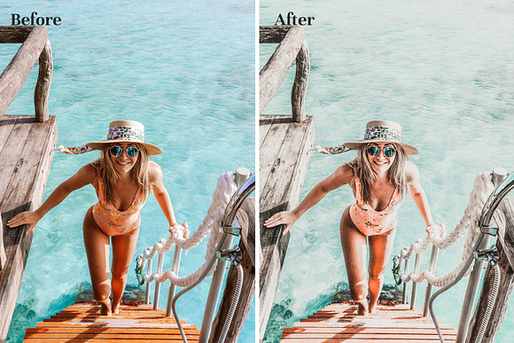 Tropical Vibes - Lightroom Presets in Add-Ons - product preview 1