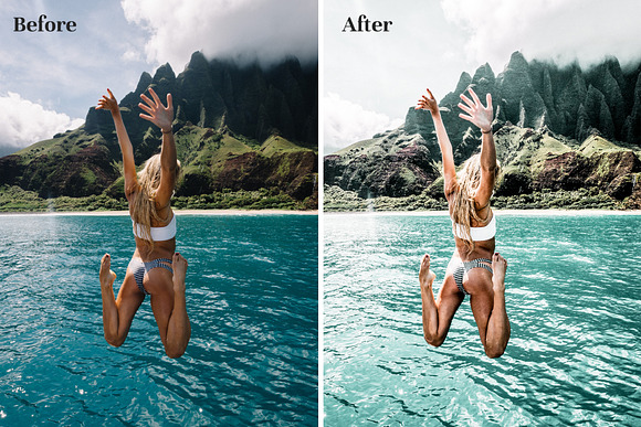 Tropical Vibes - Lightroom Presets in Add-Ons - product preview 3