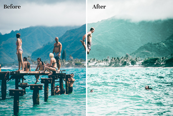 Tropical Vibes - Lightroom Presets in Add-Ons - product preview 5