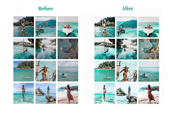Tropical Vibes - Lightroom Presets in Add-Ons - product preview 7