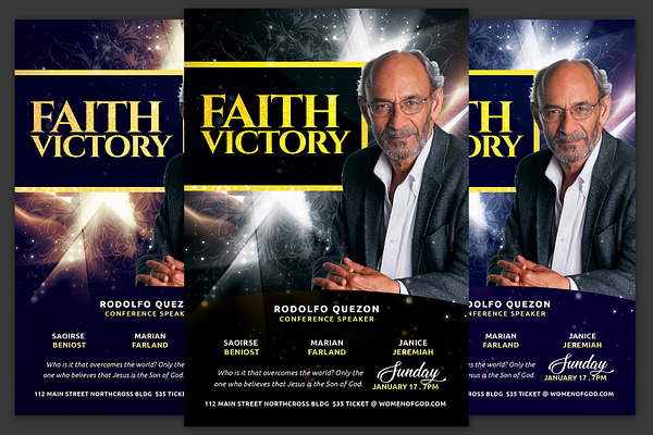 Faith Victory Church Flyer