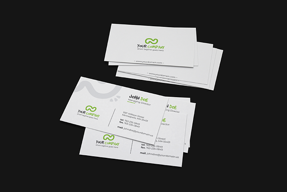 Simple Professional Business Card 02 in Business Card Templates - product preview 4