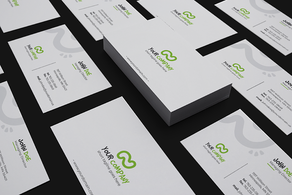 Simple Professional Business Card 02 in Business Card Templates - product preview 5
