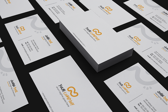 Simple Professional Business Card 02 in Business Card Templates - product preview 8