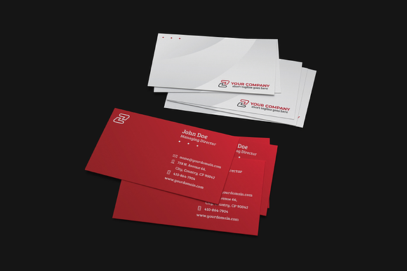Simple Professional Business Card 03 in Business Card Templates - product preview 1