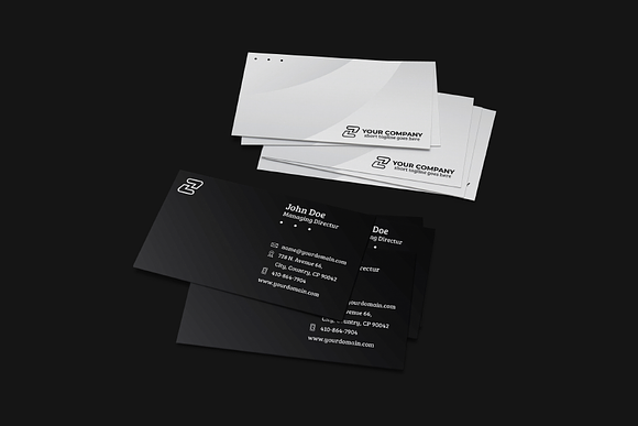 Simple Professional Business Card 03 in Business Card Templates - product preview 4
