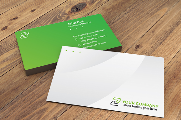 Simple Professional Business Card 03 in Business Card Templates - product preview 6