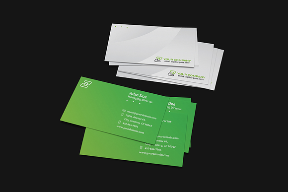 Simple Professional Business Card 03 in Business Card Templates - product preview 7