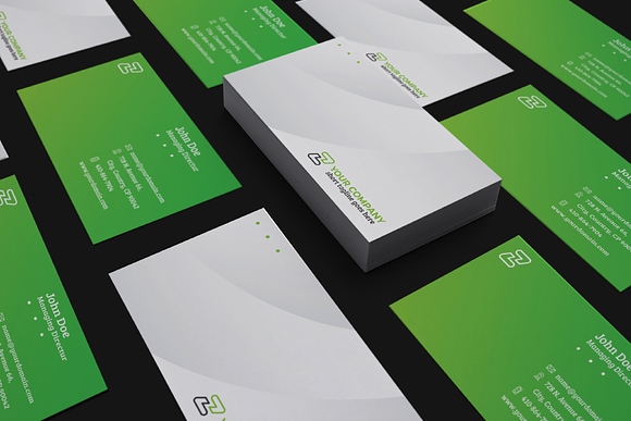 Simple Professional Business Card 03 in Business Card Templates - product preview 8
