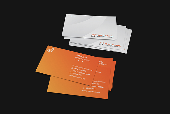 Simple Professional Business Card 03 in Business Card Templates - product preview 10