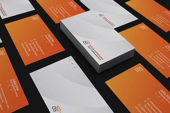 Simple Professional Business Card 03 in Business Card Templates - product preview 11