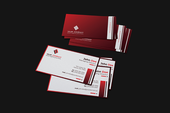 Simple Professional Business Card 04 in Business Card Templates - product preview 4