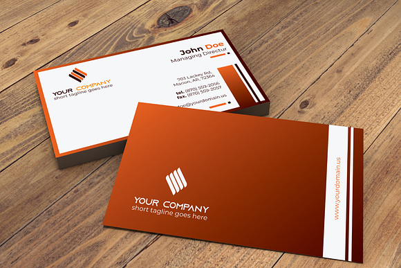 Simple Professional Business Card 04 in Business Card Templates - product preview 6