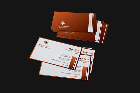 Simple Professional Business Card 04 in Business Card Templates - product preview 7