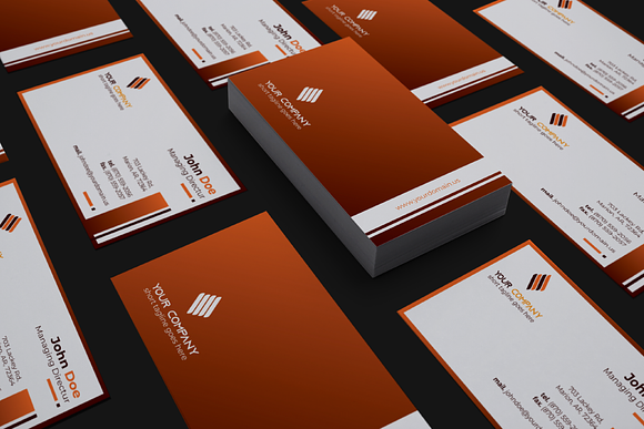 Simple Professional Business Card 04 in Business Card Templates - product preview 8