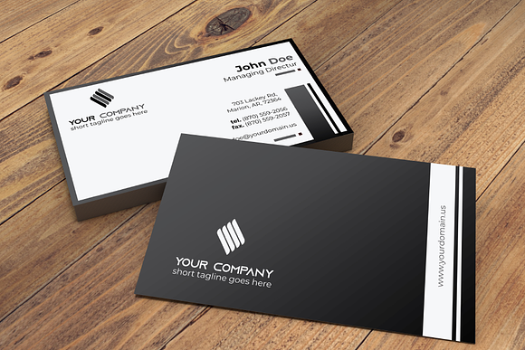 Simple Professional Business Card 04 in Business Card Templates - product preview 9