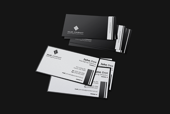 Simple Professional Business Card 04 in Business Card Templates - product preview 10