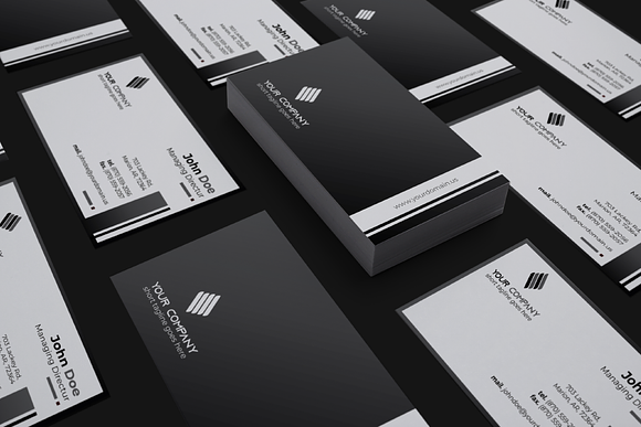 Simple Professional Business Card 04 in Business Card Templates - product preview 11
