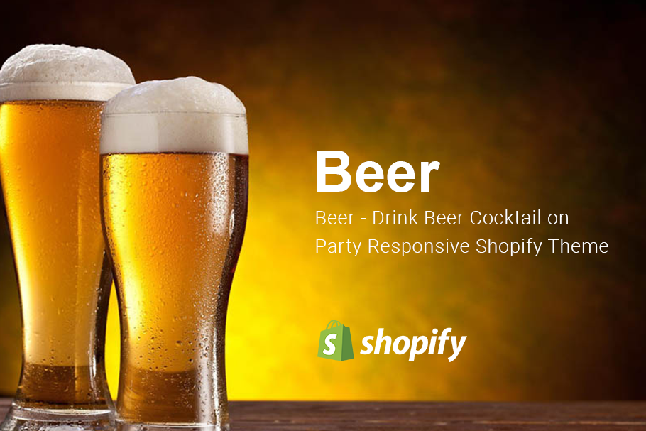 Beer Food & Drink Shopify Theme