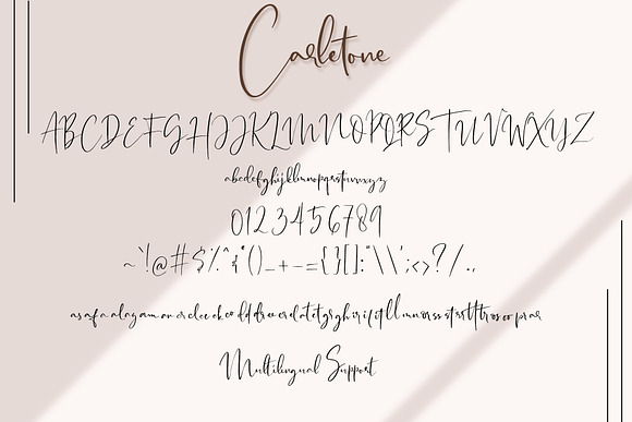 Carletone - Classy Signature in Script Fonts - product preview 6