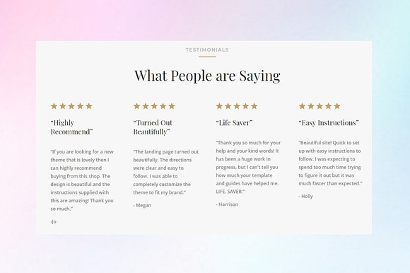 Feminine Coming Soon Web Page in WordPress Landing Page Themes - product preview 2