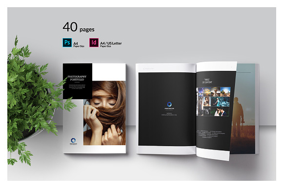 Photography Portfolio BUNDLE in Brochure Templates - product preview 1
