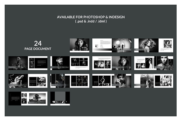 Photography Portfolio BUNDLE in Brochure Templates - product preview 6