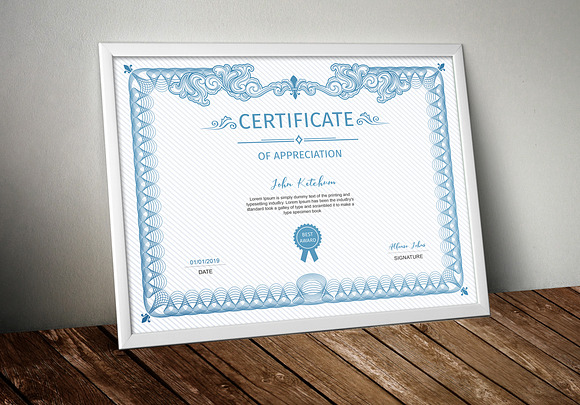 Multipurpose Certificate Template in Stationery Templates - product preview 1